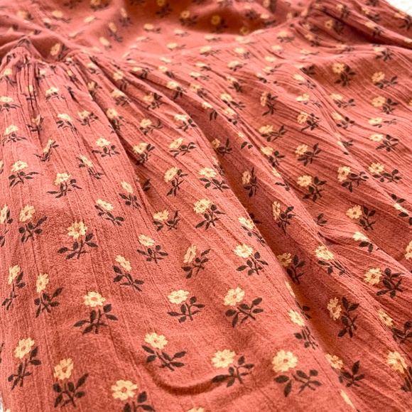 Madewell Ruffle-Strap Tiered Midi Dress Size Medium - Picture 4 of 14